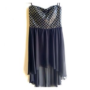 Strapless High-low dress!
